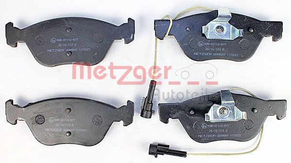 METZGER 1170321 Bremsbelagsatz, Scheibenbremse